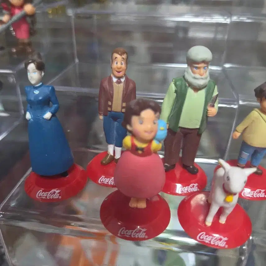 [BUNJANG] Heidi of the Alps Coca-Cola Figure Full Set (8 Types) / 알프스 소녀 하이디 코카콜라 피규어 8종 풀세트