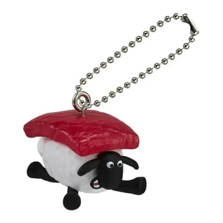 [BUNJANG] Bandai Saniro Sushi Tuna Gacha Keychain / 반다이 숀더쉽 초밥 스시 키링 가챠 참치 월레스와 그로밋