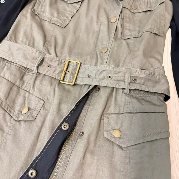 [BUNJANG] JESSINY 2-in-1 Cotton Vest + Detachable Chiffon Blouse Set / JESSINY 2in1 면 베스트 + 탈부착 쉬폰 블라우스 55정도