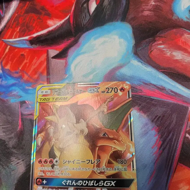 [BUNJANG] Pokemon Card Charizard &amp; Braixen GX Japanese SM12a / 포켓몬 카드 리자몽&amp;테르나 GX 일판 sm12a