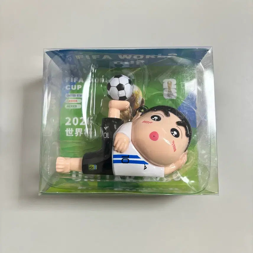 [BUNJANG] Crayon Shin-chan World Cup Football Uniform Figure (Sealed) / [미개봉새상품] 짱구 월드컵 축구 유니폼 피규어