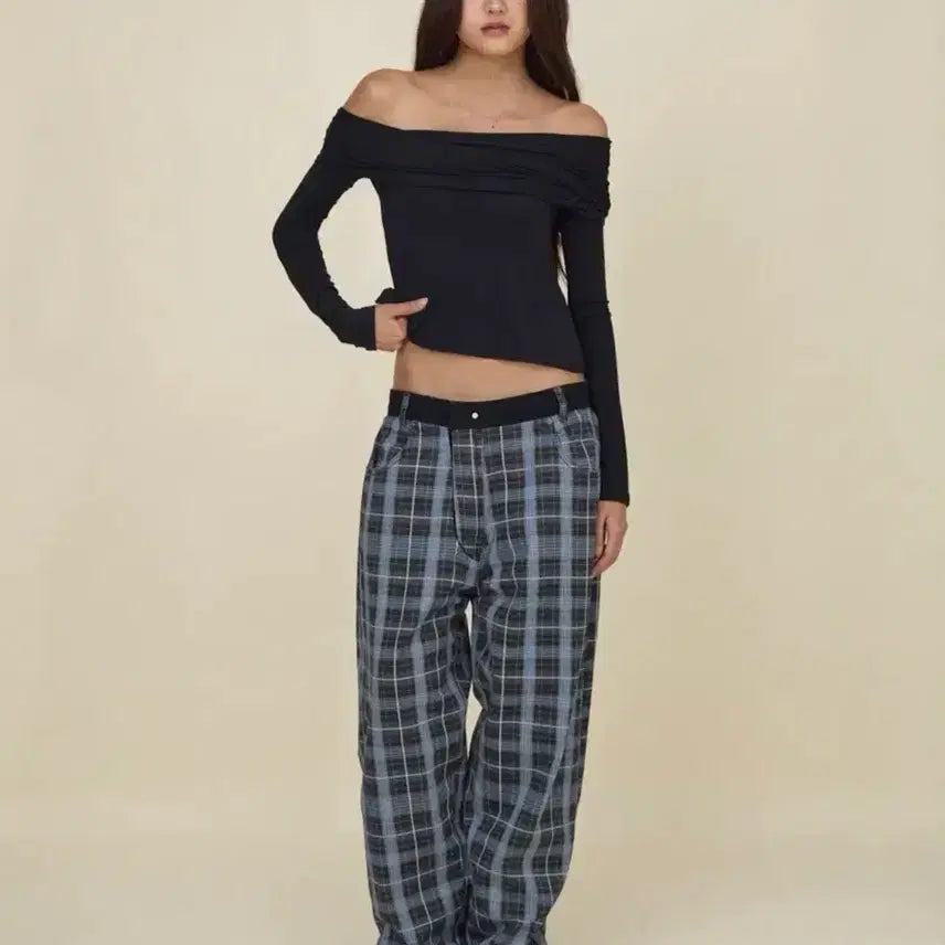 [SOLD OUT] (새상품)Glowny  글로니 리틀 웨이브 롱슬리브