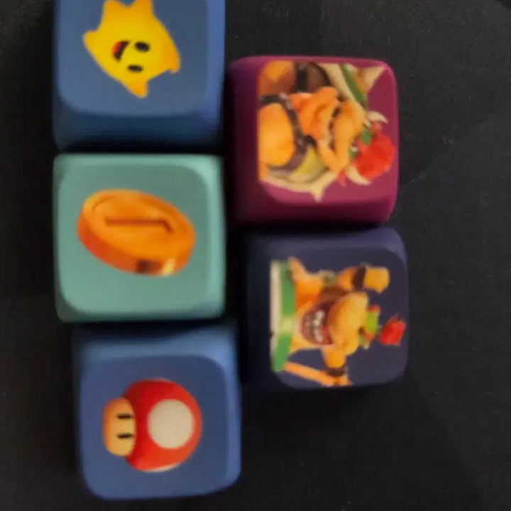 [BUNJANG] Super Mario Keycap Set / gs 슈퍼마리오 키캡 교환(물음표박스) 판매