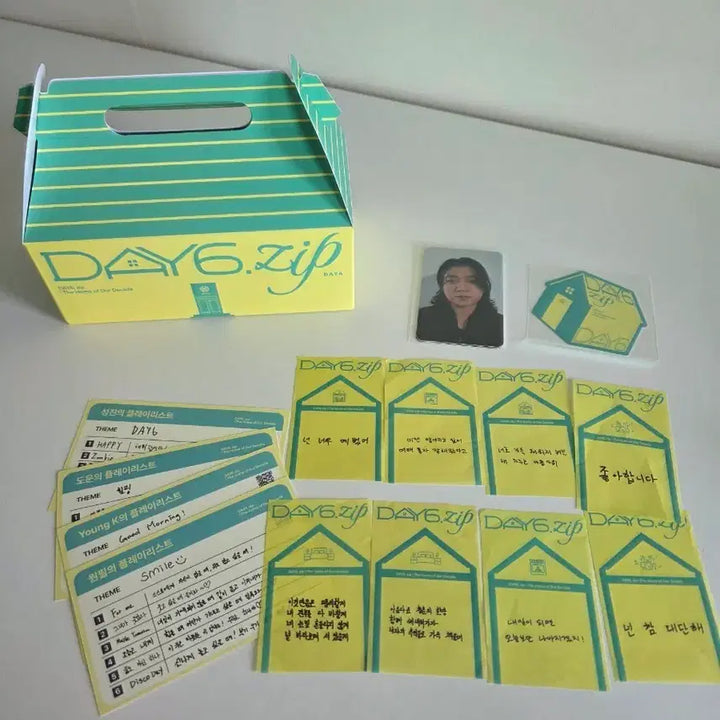[BUNJANG] DAY6 Popup Zip Candle Photocard Confetti Full Set / 데이식스 팝업 DAY6 zip 캔들 포카 컨페티 풀셋