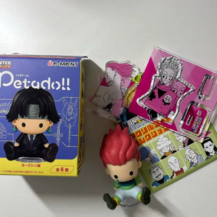 [BUNJANG] Hisoka Acrylic Standee &amp; Petal Doll / 히소카 굿즈 처분 (아크릴, 페타돌)