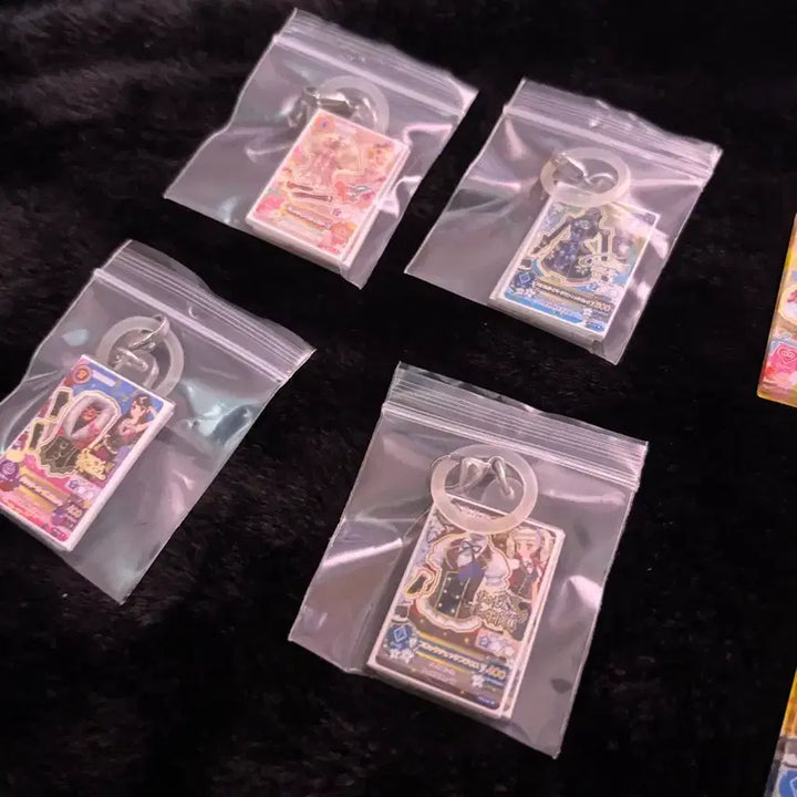 [BUNJANG] Aikatsu Mesurushi Mascot Card Keychain Bundle Set / 아이카츠 메지루시 마스코트 카드 키링 일괄 판매 아이엠스타