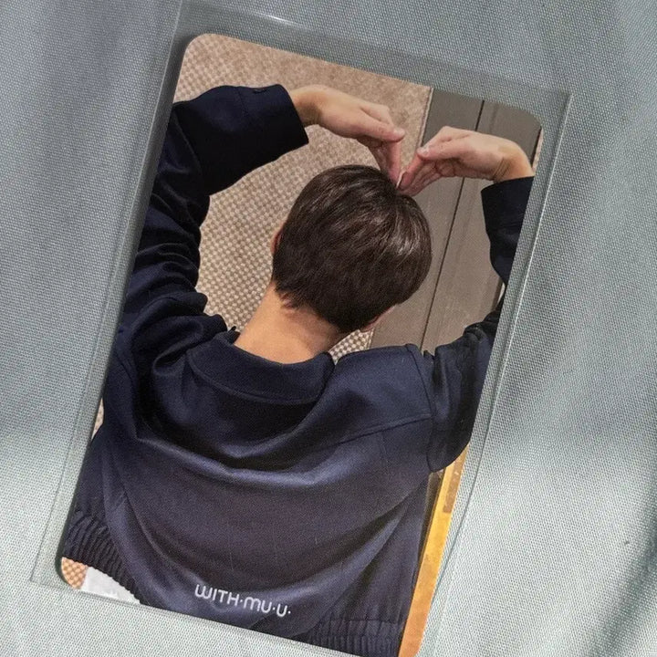 [BUNJANG] Park Jihoon Withmuu Lucky Draw Double Heart Photocard (Sealed Album Included) / 박지훈 미공포 양면하트 (미개봉앨범포함)