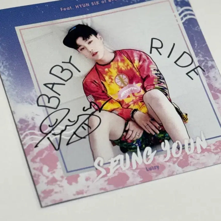 [BUNJANG] WOODZ (Cho Seung Youn) "Baby Ride" CD (Autographed, Sealed) / 베이비라이드 CD 루이지 조승연 우즈 woodz