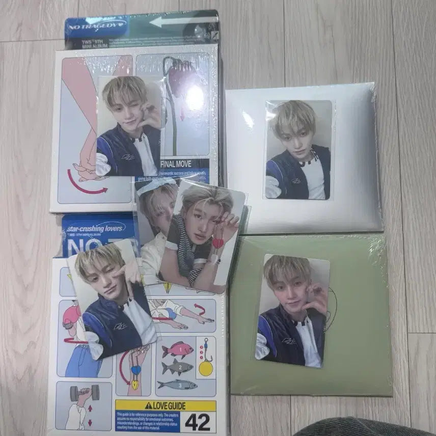 [SOLD OUT] tws TRAGEDY 2차 LUCKY DRAW  지훈 세트