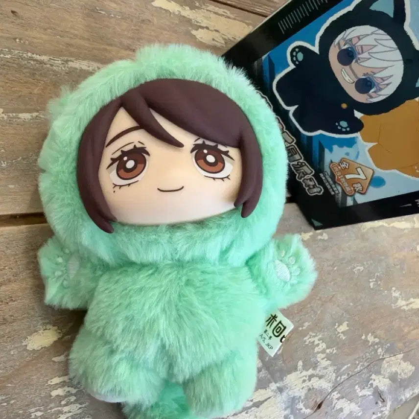 [BUNJANG] Jujutsu Kaisen Ieiri Shoko Plush Doll (Mint Cat) / 주술회전 이에이리 쇼코 인형 판매합니다