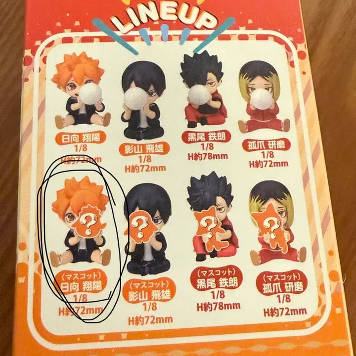 [BUNJANG] Haikyu!! Hide-and-Seek Perihappy Secret Hinata / 하이큐 숨박꼭질 페리하피 시크릿 히나타