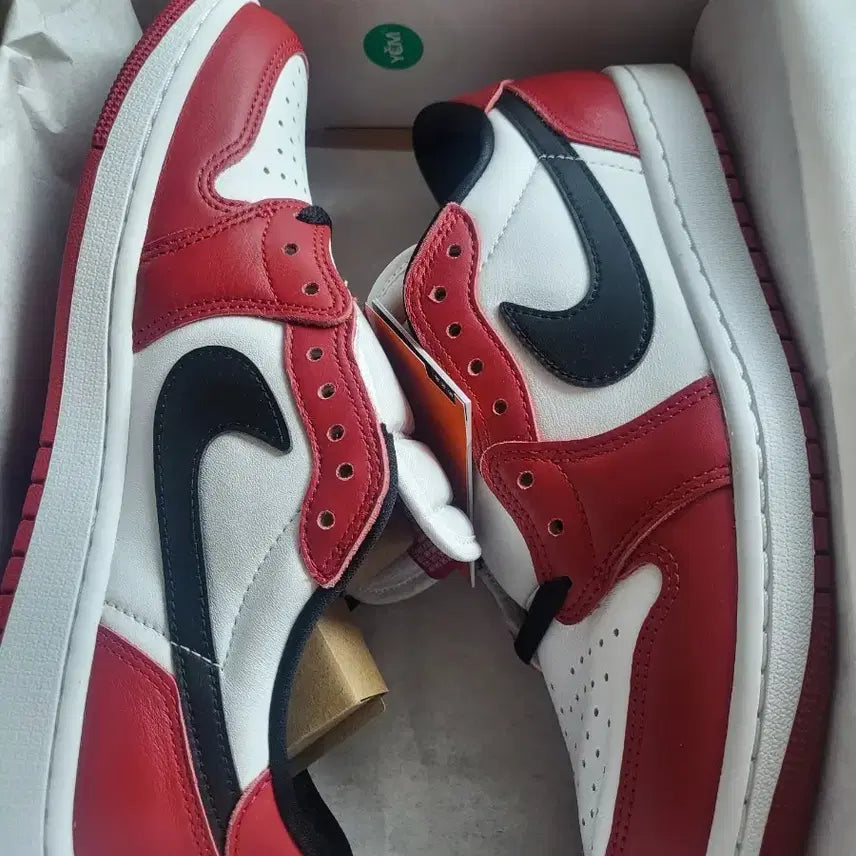 [BUNJANG] Air Jordan 1 Retro Low OG Chicago / 조던 1 레트로 로우 OG 시카고 270