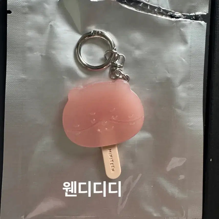 [BUNJANG] Seventeen MiniTeen Ice Cream Keyring Chan (Dino) / 새상품) 세븐틴 미니틴 아이스크림 키링 이찬 디노 찬달이
