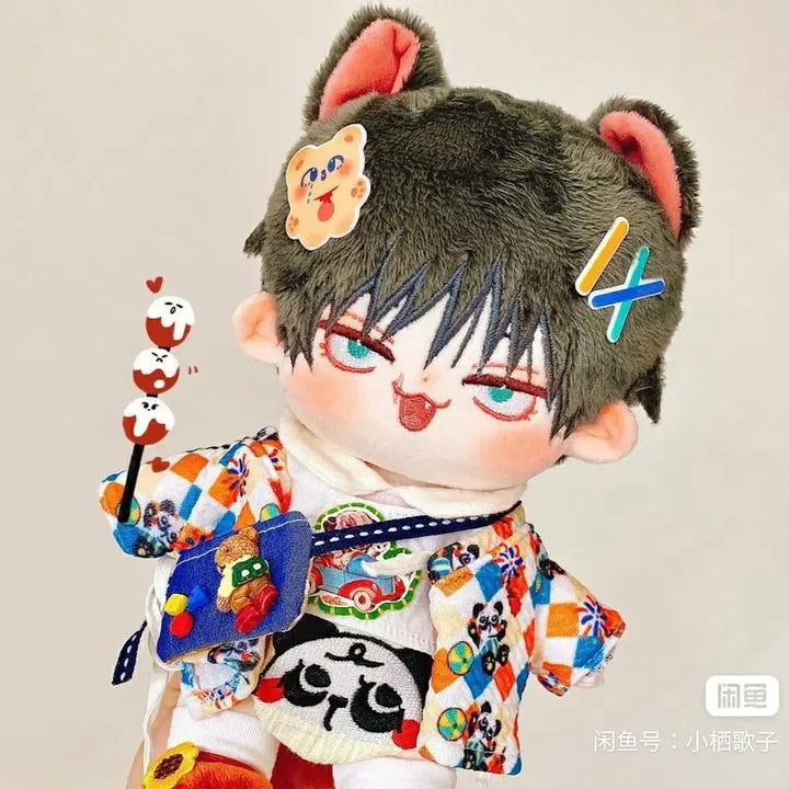 [BUNJANG] Jujutsu Kaisen Fushiguro Toji 20cm Custom Plush Doll / 20cm 주술회전 후시구로 토우지 속성 솜인형 판매