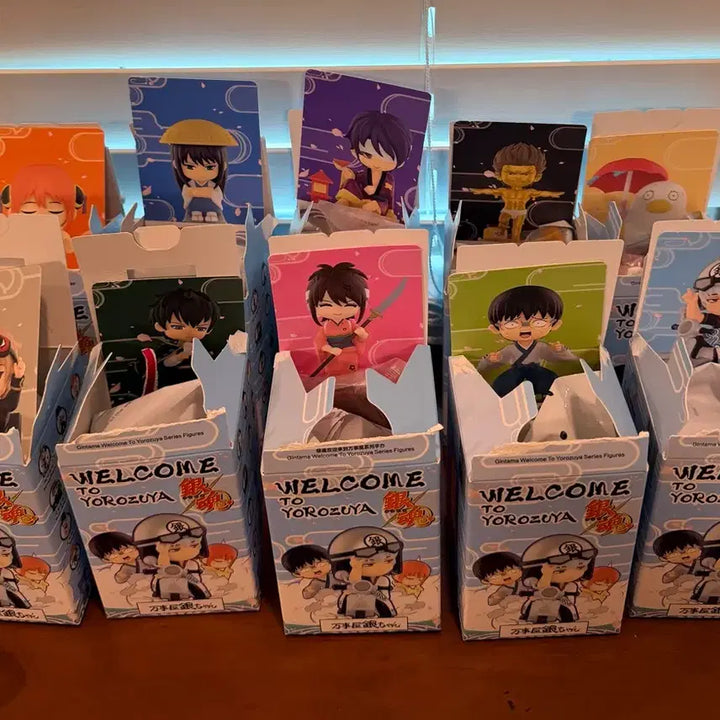 [BUNJANG] Popmart Gintama 10-Figure Bundle Set / (미개봉)팝마트 은혼 10종 일괄 피규어 판매 긴토키 popmart