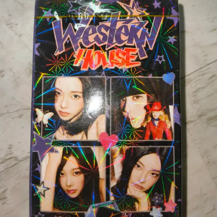 [SOLD OUT] 에스파 WESTERN HOUSE 포토카드팩 92PCS