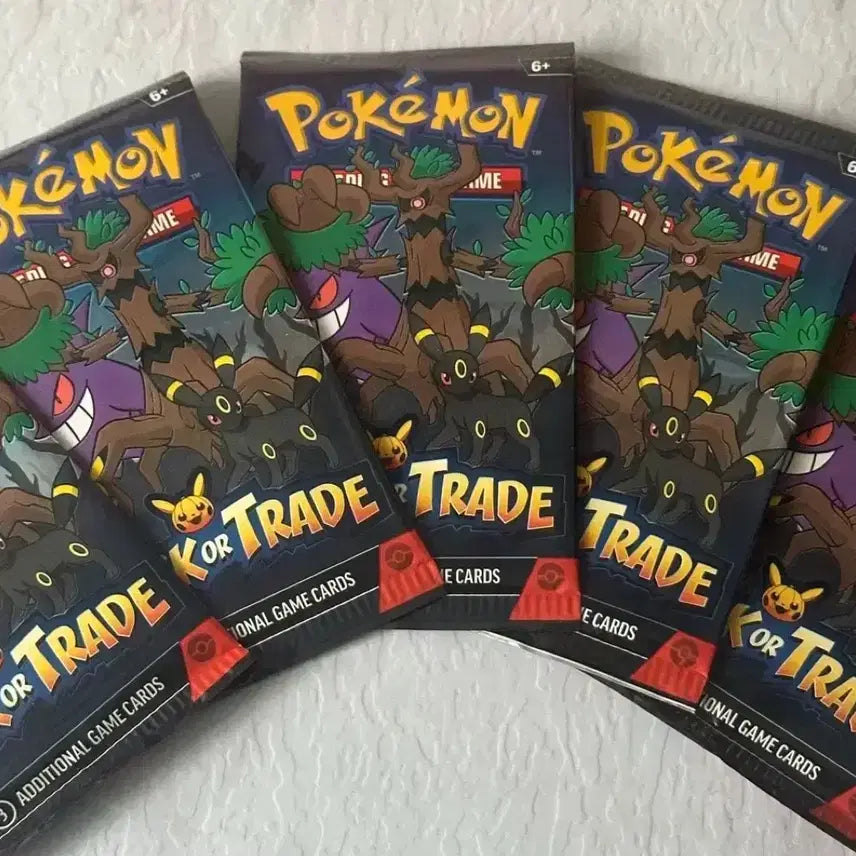 [BUNJANG] Pokemon Halloween Trick or Trade Booster Pack 2024 / 할로윈 포켓몬카드 팩 2024 (TRICK OR TRADE)