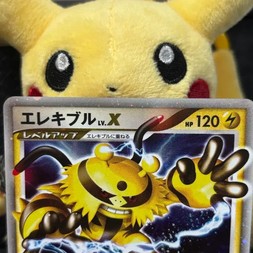 [BUNJANG] Electivire Lv.X Japanese Edition Pokemon Card / [포캣몬카드] 엘범용 일판 에레키블 Lv.X  LvX 판매합니다