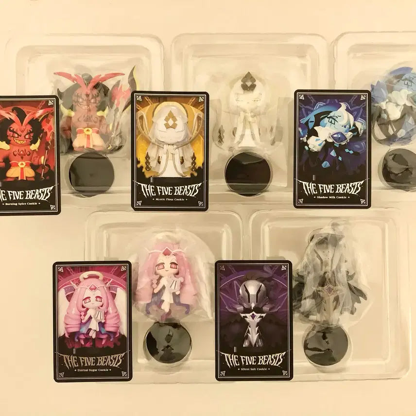 [BUNJANG] Cookie Run: Kingdom Beast Cookie Figure Set / 쿠키런:킹덤 비스트쿠키 올박스 피규어 세트