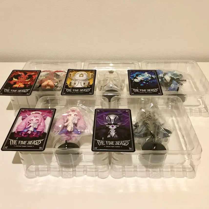 [BUNJANG] Cookie Run: Kingdom Beast Cookie Figure Set / 쿠키런:킹덤 비스트쿠키 올박스 피규어 세트