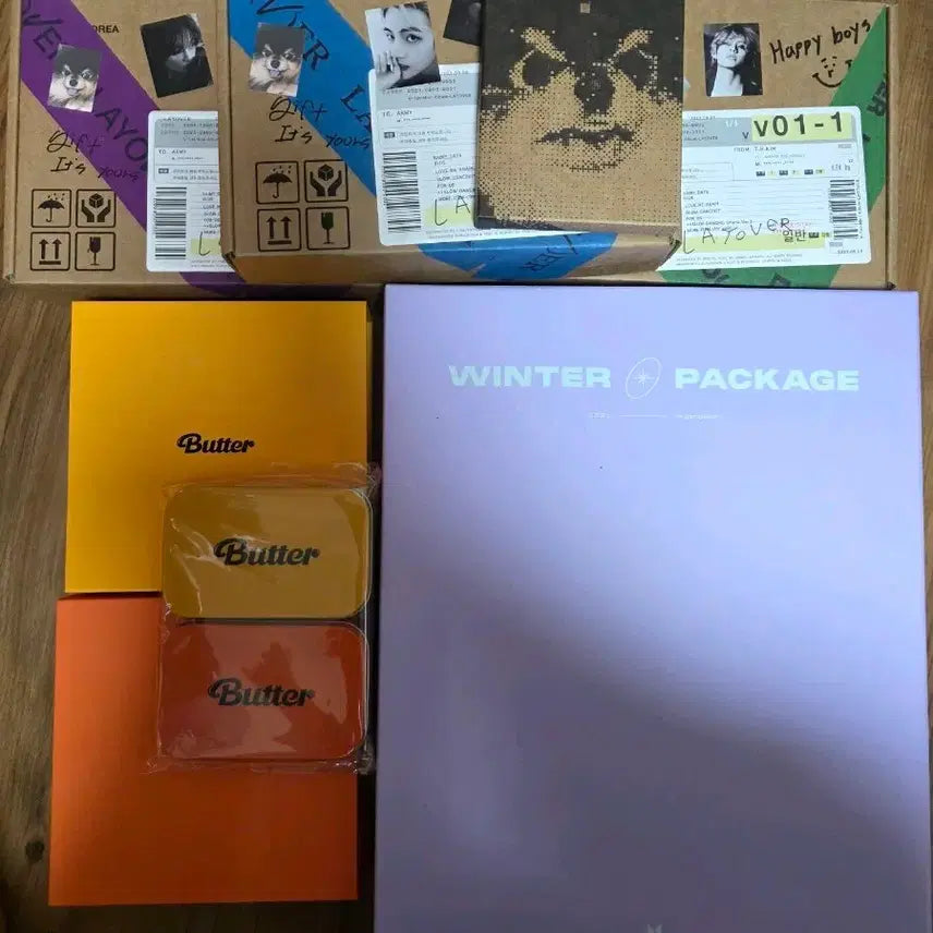 [SOLD OUT] 레이오버 뷔 앨범 세트 양도합니다.