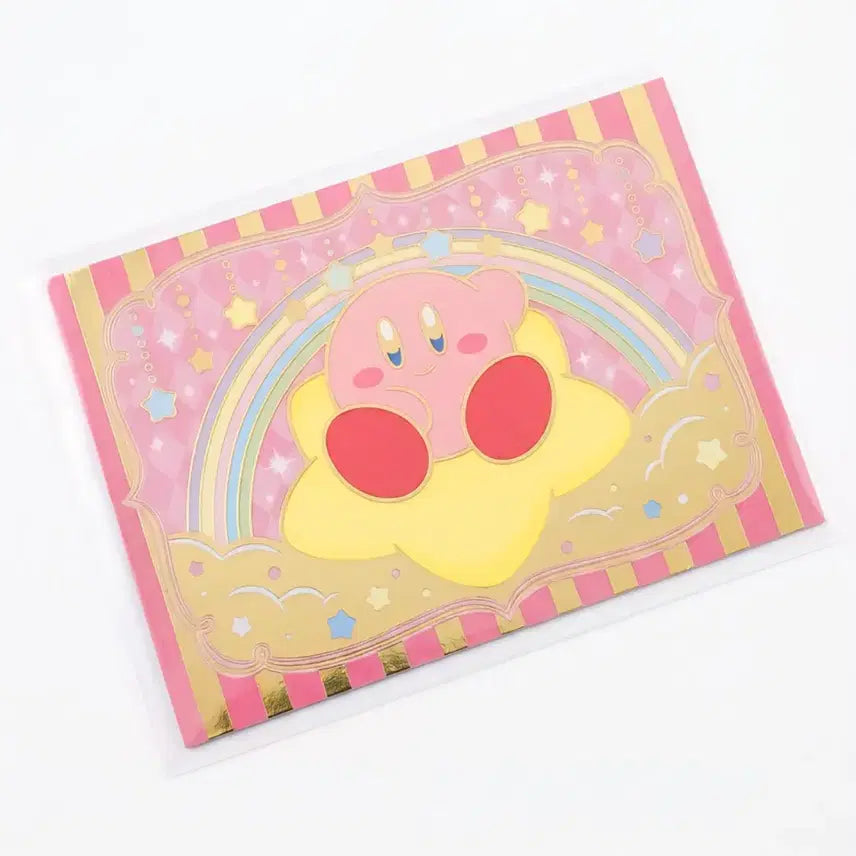 [BUNJANG] Nintendo Kirby Fair Yamashiroya Limited Gold Foil Card / 닌텐도 별의 커비 페어 도쿄 야미시로야 한정 금박 카드 특전 노벨티