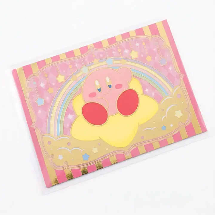 [BUNJANG] Nintendo Kirby Fair Yamashiroya Limited Gold Foil Card / 닌텐도 별의 커비 페어 도쿄 야미시로야 한정 금박 카드 특전 노벨티