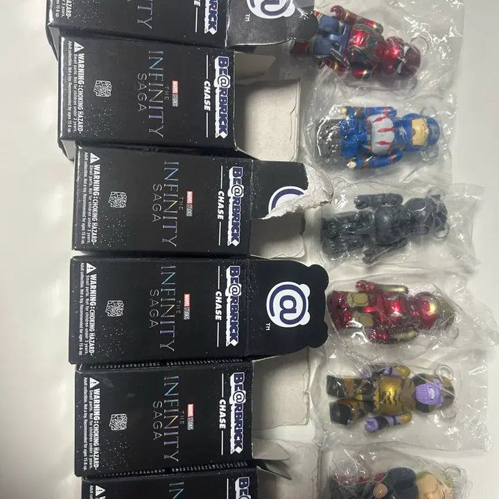 [BUNJANG] Bearbrick Infinity Saga Set / 베어브릭 인피니티