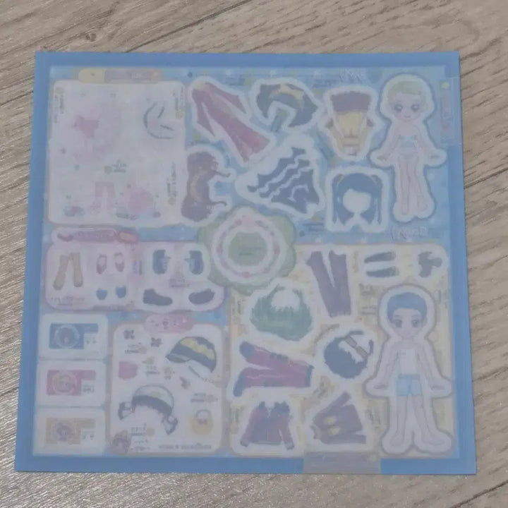 [BUNJANG] Fancy Old Stationery Avatar Style Codi Sticker (10th Edition) / 10탄 푸른팬시 고전문구 구판 아바타 코디스티커