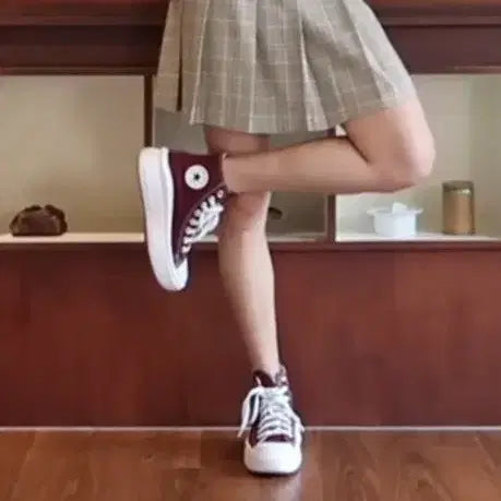 [BUNJANG] Converse All Star Move Beat Burgundy 225mm Unworn New / 컨버스 올스타 무브 비트 225 미착용 새상품