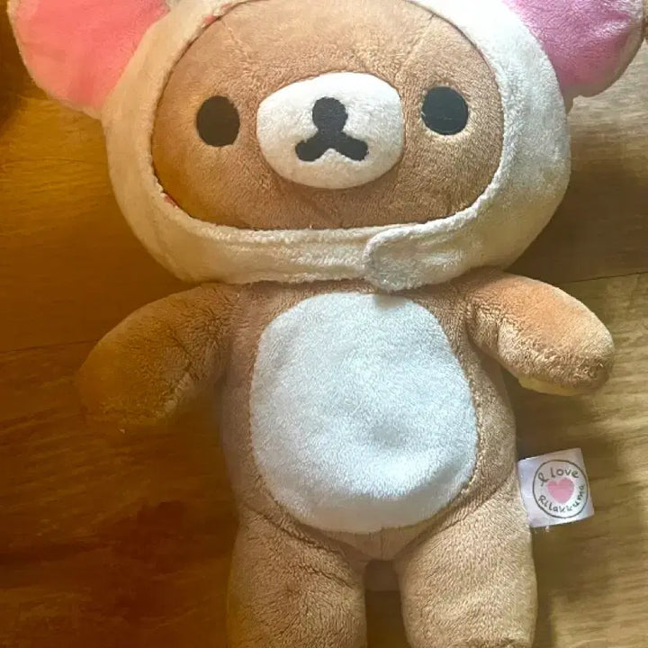 [BUNJANG] Vintage Rilakkuma and Korilakkuma Plush Set / 고전 리락쿠마 인형 코리락쿠마 모자