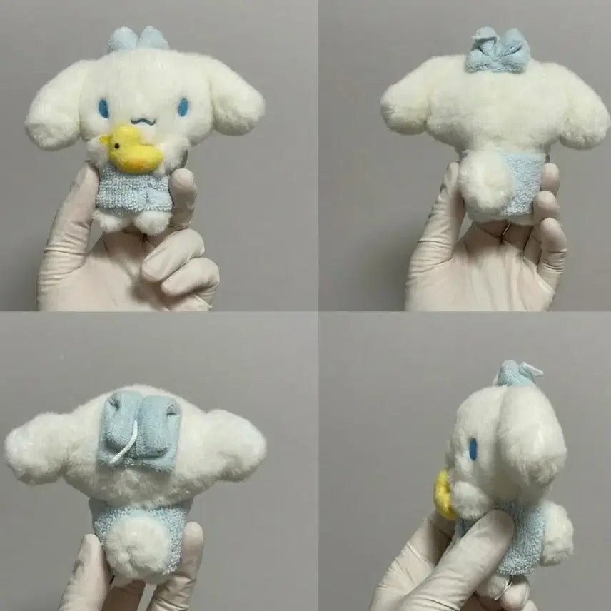 [BUNJANG] Sanrio Cinnamoroll Onsen Mascot Bathing Doll Keychain / 산리오 시나모롤 온천 마스코트 목욕 인형 키링