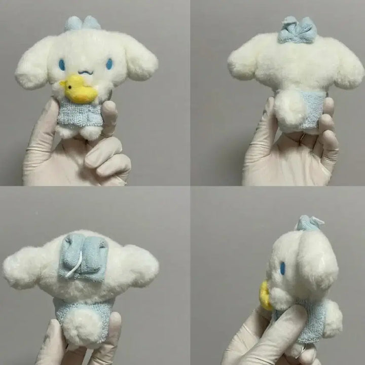 [BUNJANG] Sanrio Cinnamoroll Onsen Mascot Bathing Doll Keychain / 산리오 시나모롤 온천 마스코트 목욕 인형 키링