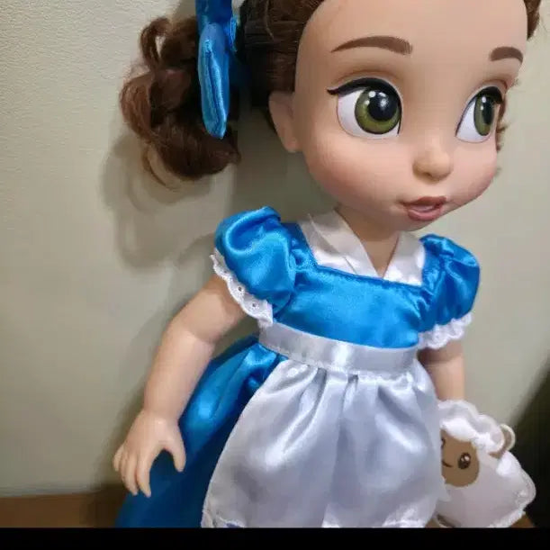 [BUNJANG] Disney Baby Doll Belle (New Version) Doll / 디즈니 베이비돌 벨 인형 (신버전)