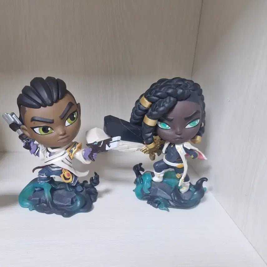 [BUNJANG] League of Legends Lucian &amp; Senna Figure Set / 롤 리그오브레전드 루시안 세나 피규어 세트