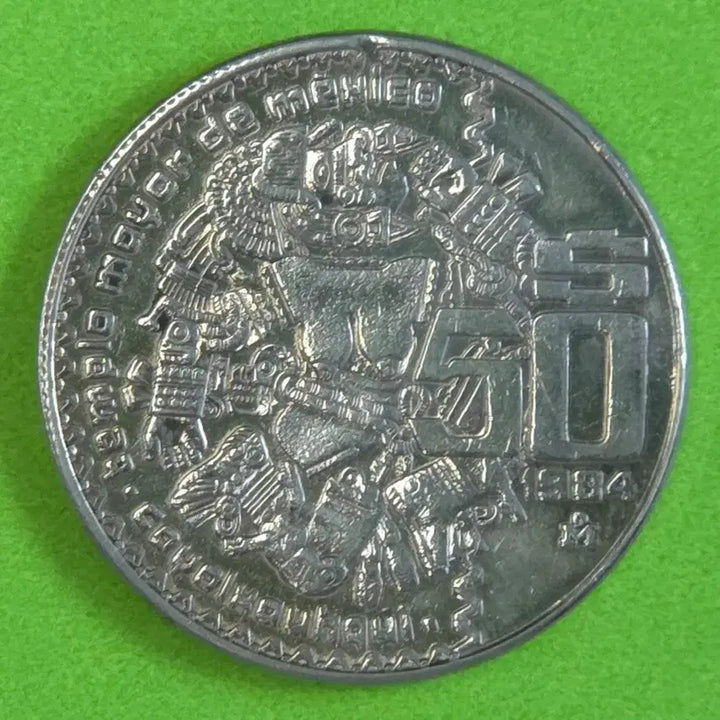 [BUNJANG] 1984 Mexico 50 Pesos Coin / 1984년 멕시코 50페소 동전 M2989