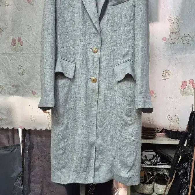 [BUNJANG] Bernice 100% Linen Herringbone Jacket / 프랑스)  베르니스   마100%  헤링본     자켓 :최저가~
