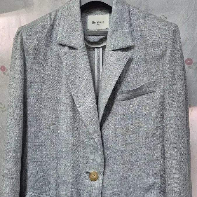 [BUNJANG] Bernice 100% Linen Herringbone Jacket / 프랑스)  베르니스   마100%  헤링본     자켓 :최저가~