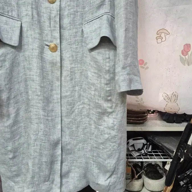 [BUNJANG] Bernice 100% Linen Herringbone Jacket / 프랑스)  베르니스   마100%  헤링본     자켓 :최저가~