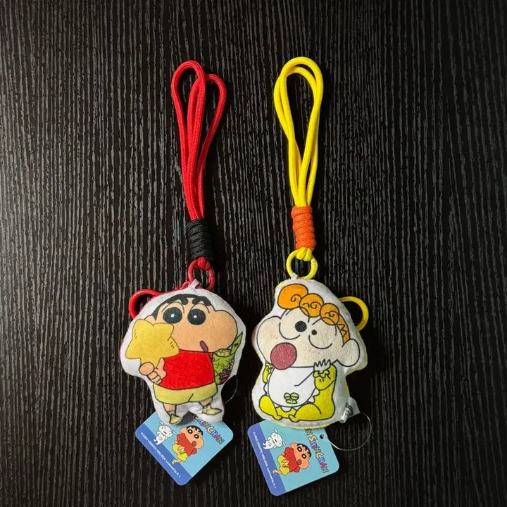 [BUNJANG] Crayon Shin-chan Chocobi &amp; Shin-chan Doll Keychain Set / [일괄] 초코비짱구 + 짱아 짱구는못말려 쿠션 인형 키링