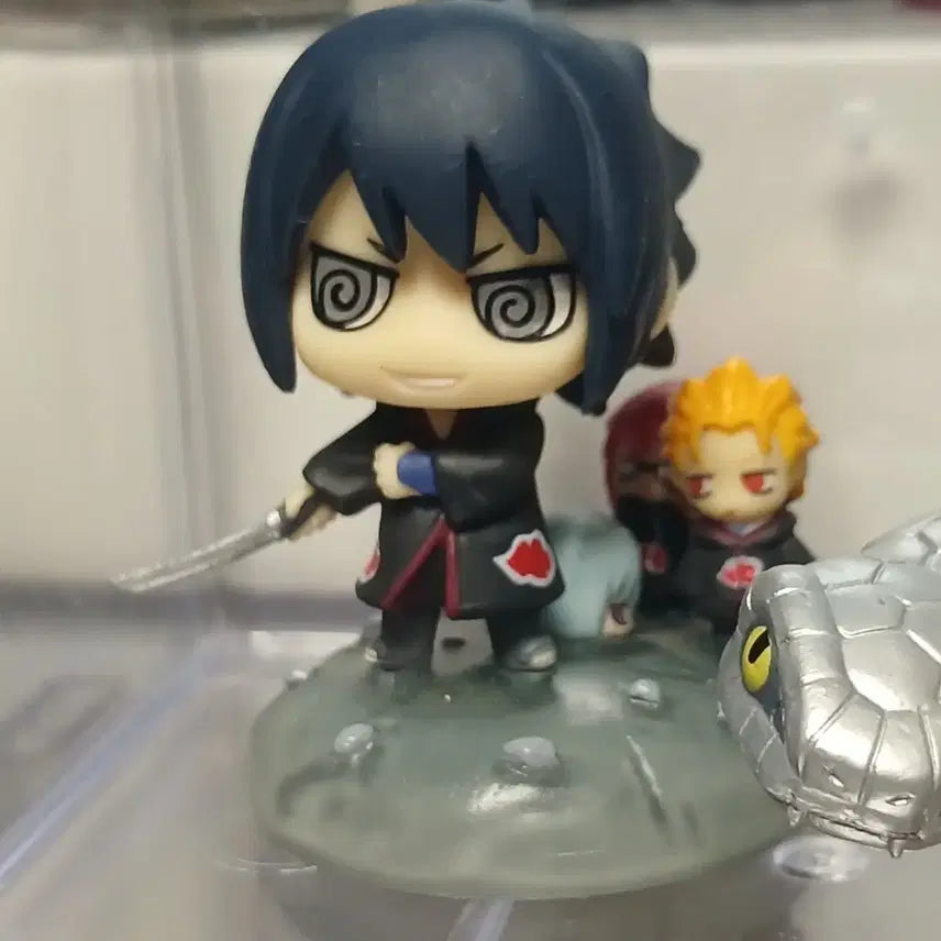 [BUNJANG] Naruto Akatsuki Sasuke Puchikyarapopup! Figure / 나루토 아카츠키 사스케 푸치캐러 피규어
