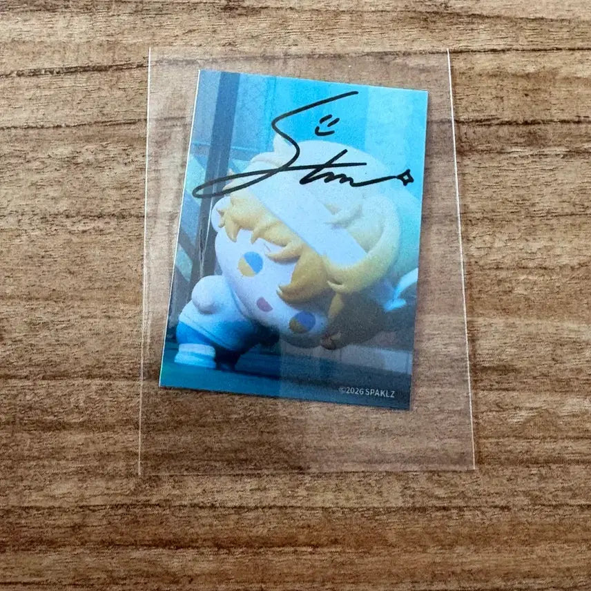 [BUNJANG] Sparkles Resin Pop-up Love is an Illusion Mini Photo Signed POB / 스파클즈 레진 팝업 사랑은 환상 사환 미니포토 싸인 뽀시래기 입장 특전