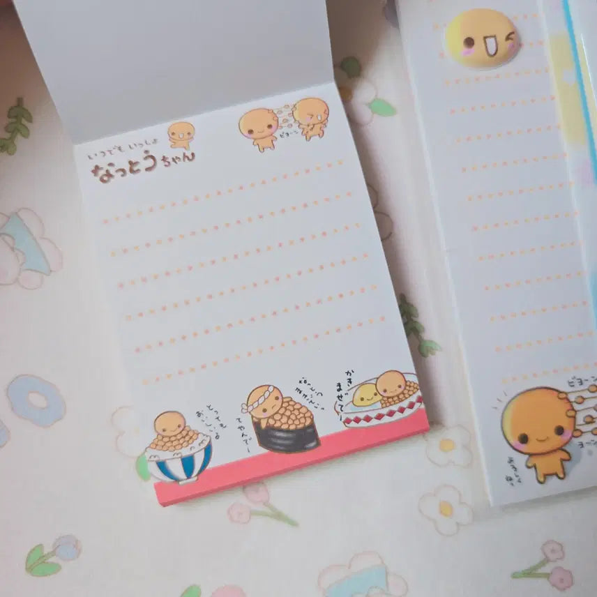 [BUNJANG] Heisei Nattō-chan Natto-chan Letter Set - Japanese Import / 일본정품)헤이세이 나토짱 낫토짱 편지지 레터세트 지류세트