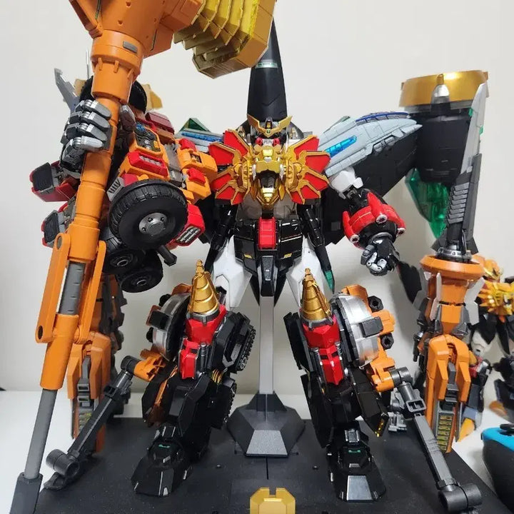 [BUNJANG] Pose Plus GaoGaiGar &amp; Mark Model Goldymarg Option Set Bundle / 포즈플러스 가오가이가&amp;마크모형 골디마그 옵션셋 일괄판매