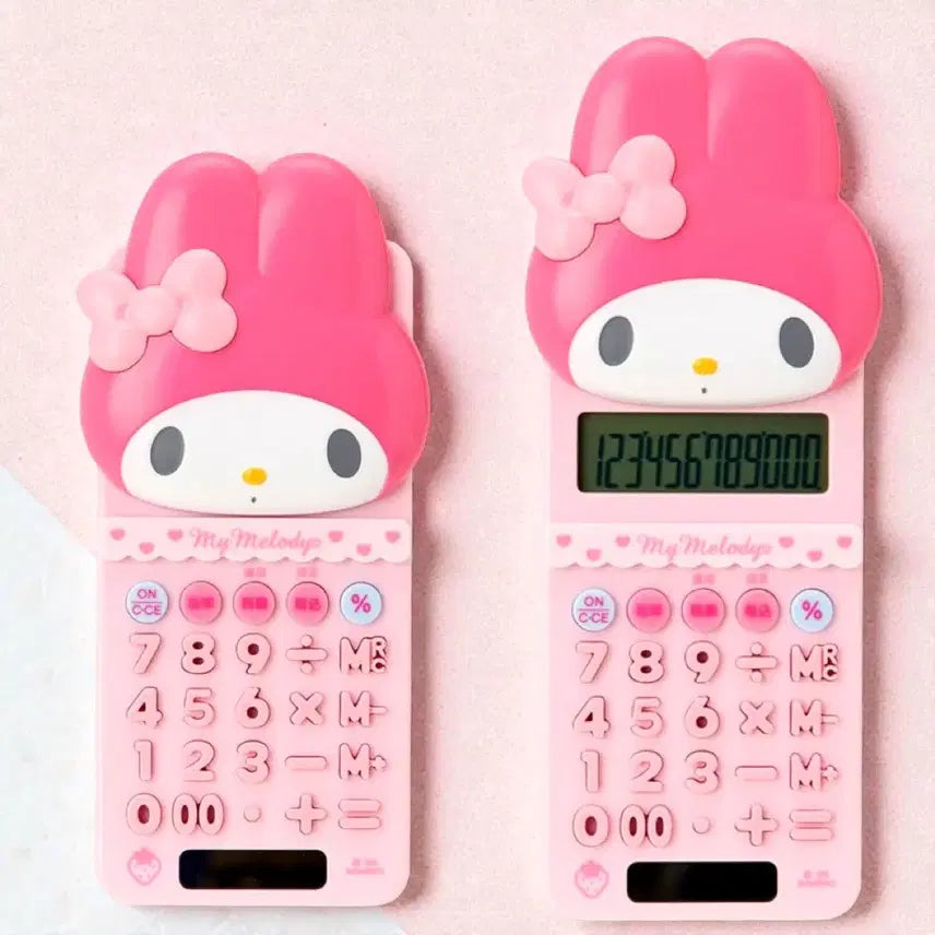 [BUNJANG] Sanrio My Melody Slide Calculator / 산리오 마이멜로디 슬라이드 계산기 언제까지나