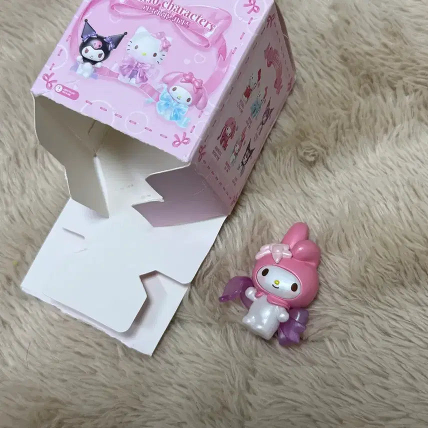 [BUNJANG] Sanrio Characters My Melody Pink Pearl Ribbon Figure (Authentic) / 정품 산리오 캐릭터즈 리본 피규어 마이멜로디 핑크펄ver