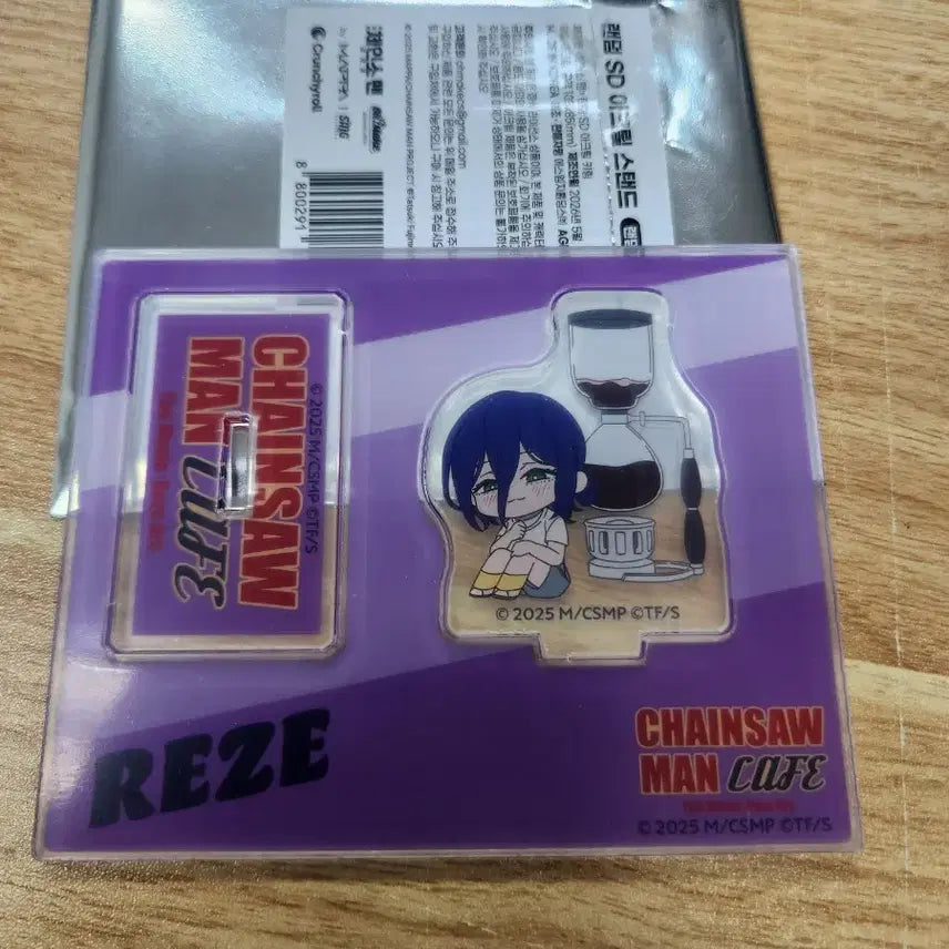 [BUNJANG] Chainsaw Man Reze SD Acrylic Stand / 체인소맨 콜라보카페 SD아크릴스탠드 레제