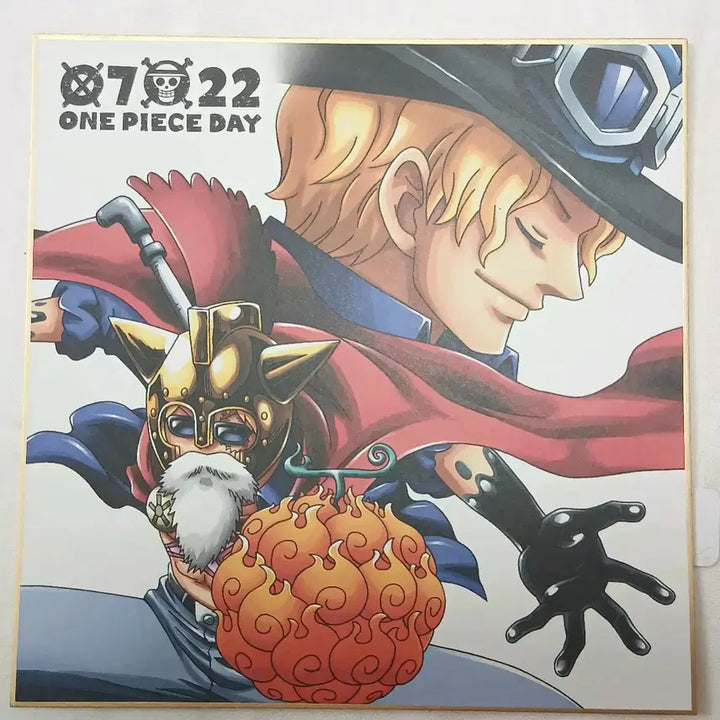 [BUNJANG] One Piece the Best Edition G Prize Sabo &amp; Luffy Shikishi / 원피스 더 베스트에디션 G상 사보 루시(루피) 색지 제일복권 하위상