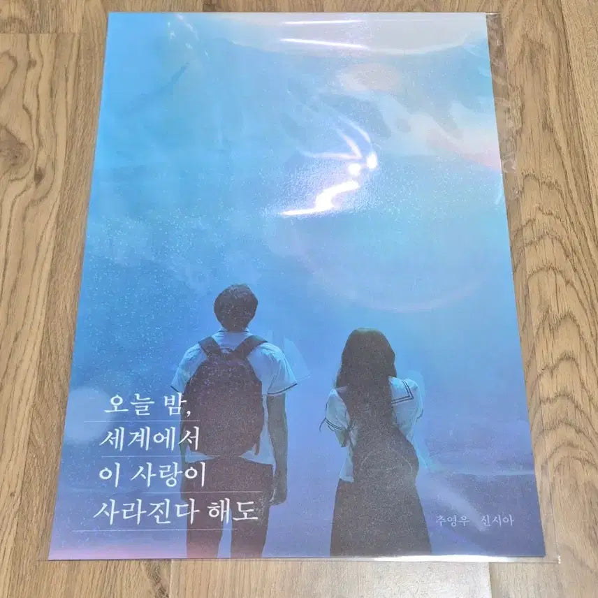 [BUNJANG] Sekaiichi Hatsukoi Aquarium Poster / <오늘밤 세계에서 이 사랑이 사라진다 해도> 오세이사 아쿠아리움 포스터