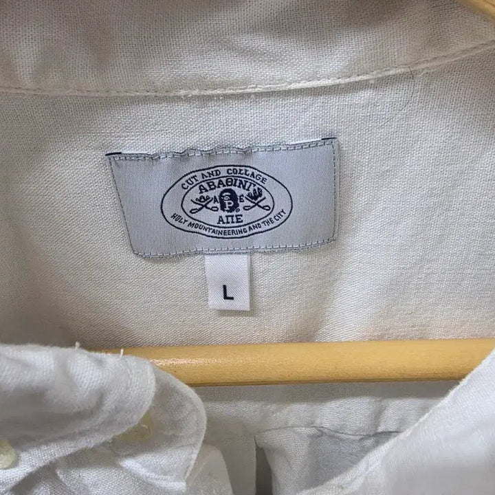 [BUNJANG] BAPE Linen Shirt / 베이프 뱐팔 셔츠